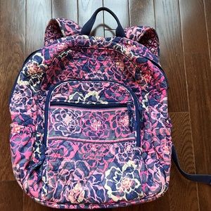 Vera Bradley retired Katalina pink, x-large backpack